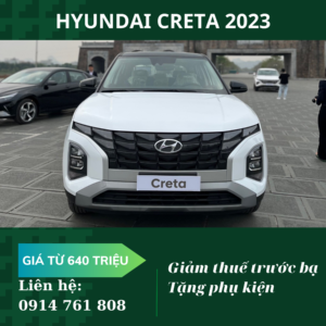 HYUNDAI CRETA 2023 LẮP RÁP CHÍNH THỨC GIỚI THIỆU TẠI VIỆT NAM